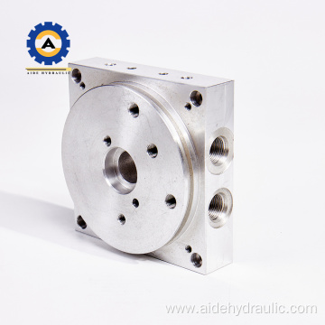 Hydraulic power unit valve block